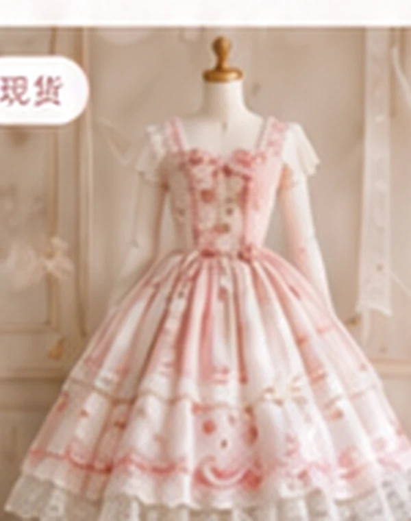 樱落花间 OP 连衣裙
