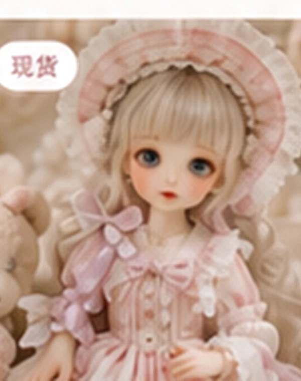 奶油草莓 BJD 娃娃 1/6